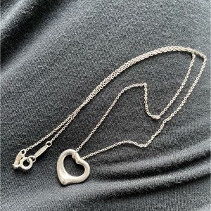 Eliza peretti heart necklace